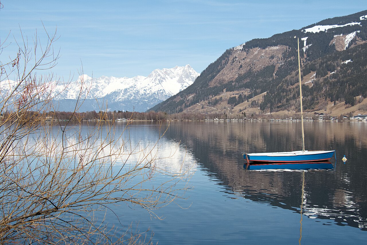 Segelboot am Zeller See
