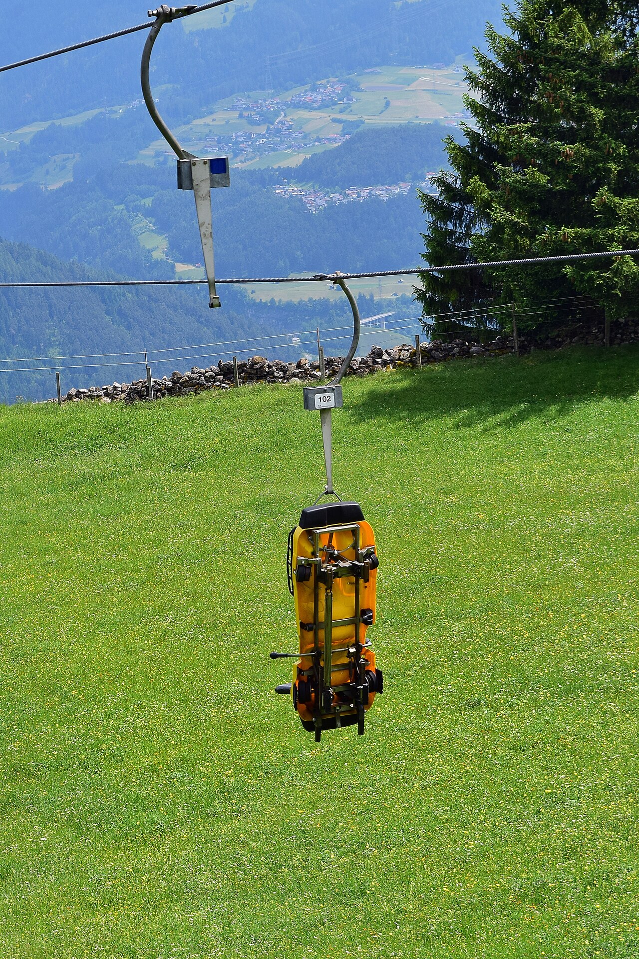 Sommerrodel am Lift (Symbolbild)