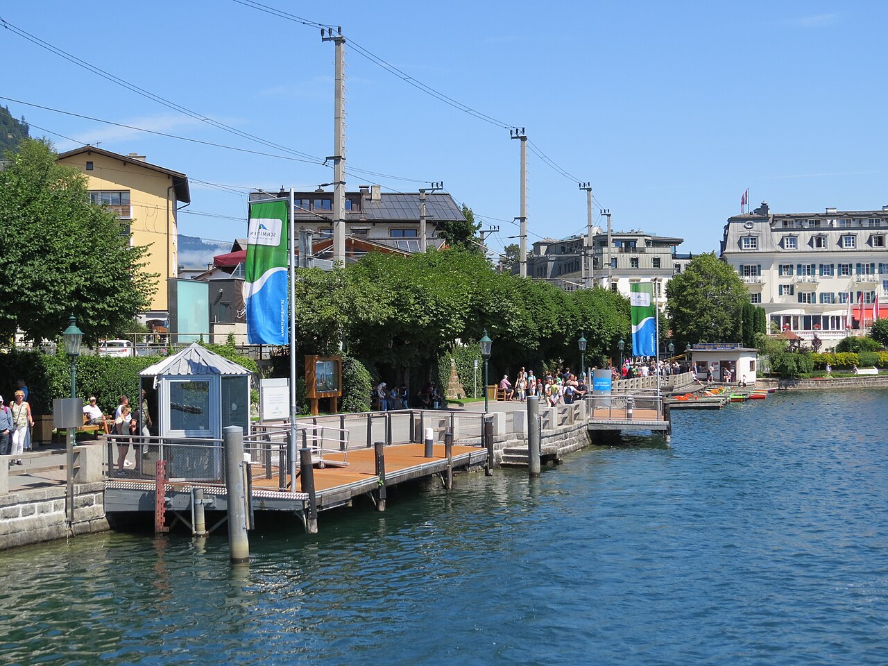 Badeplatz an der Seepromenade