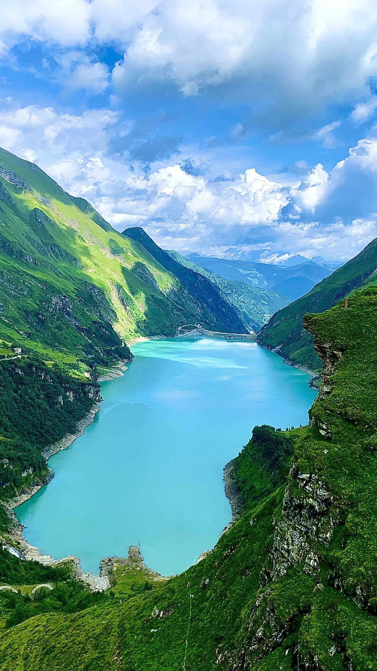Stausee Wasserfallboden